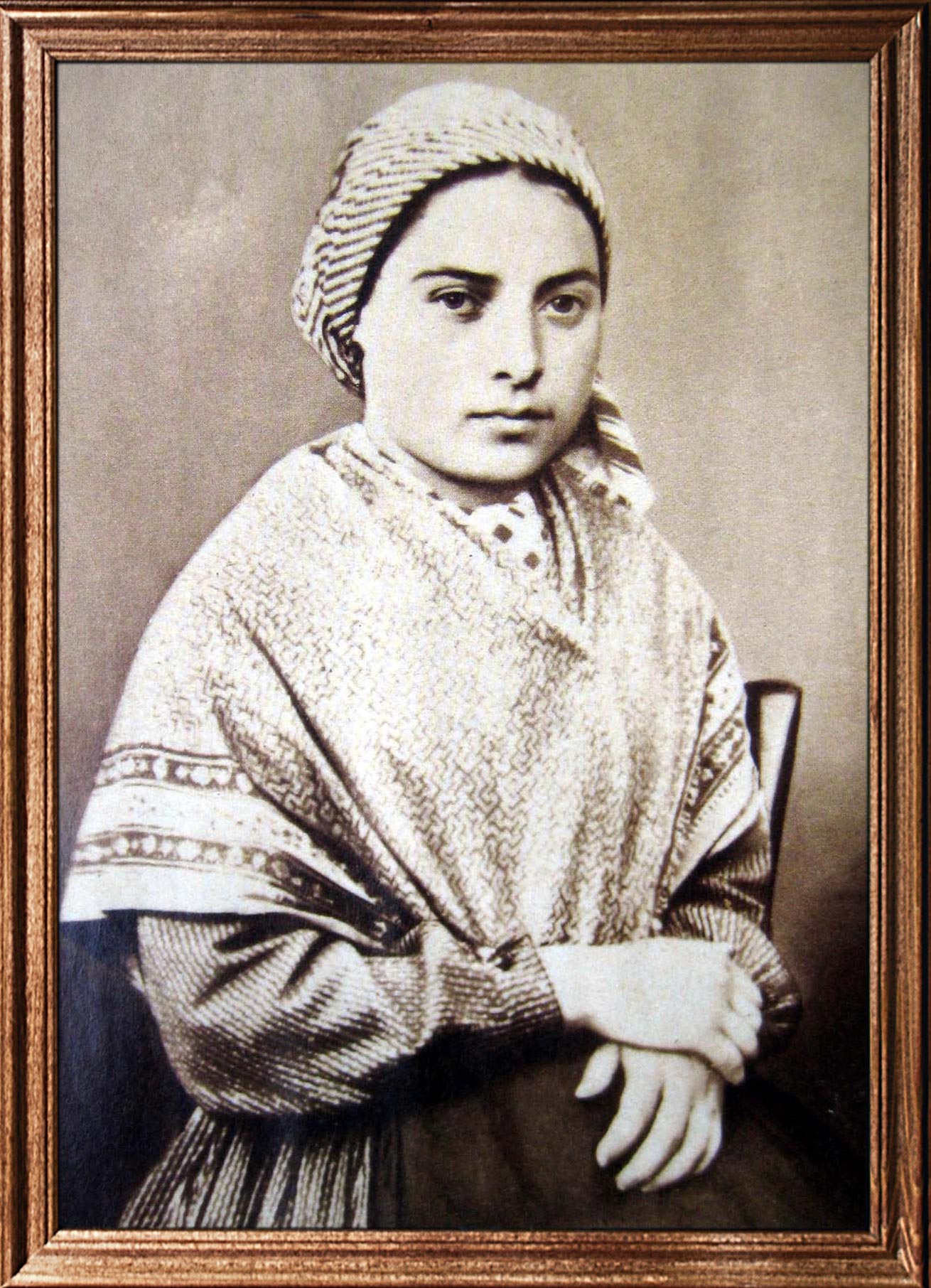 Protrait von Bernadette von Lourdes