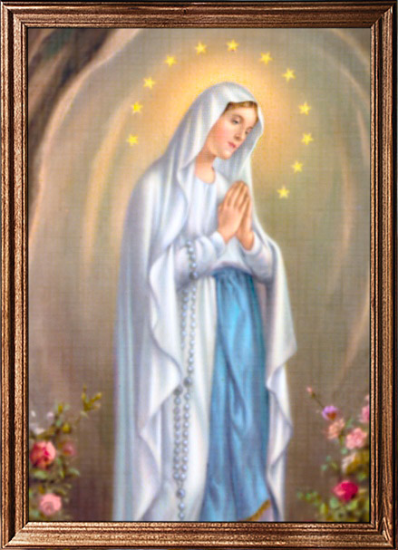 Protrait von Heiliger Maria von Lourdes